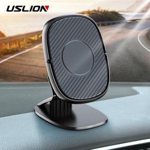 Uslion Universal Magnetic Car Phone Holder Stand i bilen för iPhone 11 Samsung GPS Magnet Air Vent Mount Cell Mobile Holderare