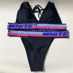 O-White Bikini da donna Costume da bagno Intimo intrecciato con lacci Migliore qualità con sacchetto per la polvere