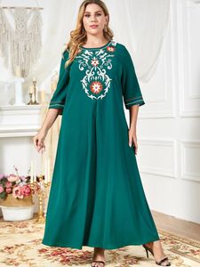 Roupas étnicas Eid Ramadan Mubarak Vestidos Kaftan Abaya Dubai Turquia Islam Arábia Saudita Paquistão Muçulmano Vestido Longo Para Mulheres Robe Longue