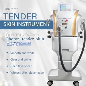 IPL Hårborttagning RF med Universal Handtag Laser Permanent Beauty Face Tape Rynkor Lift M22 2 In 1 Skin Youthful Rejuvenation Lase Beauty Salon Machine