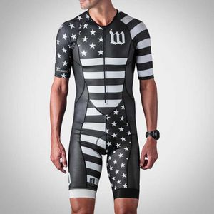 Conjuntos de roupas de ciclismo Summer Cycling Classic Skinsuit Mens Short Sleeve Pro Team Race Speedsuit Maillot Ciclismo Hombre Mountain Bike Road Bike KitHKD230625