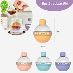 Whisky Wine Freshing Decor Ice Ball Making Mold Ice Hockey Ice Cube Tool Silica Gel Household Ice Cube Ball Ice Cube Molds