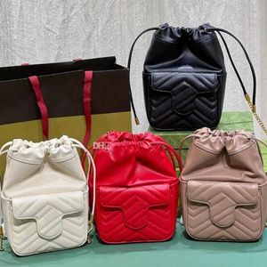 Мода Marmont Buckte Bag Women Классическая сумка для плеча твил кожаные металлические аксессуары дизайнерский пакет для шнурки для шнурки для шнурки