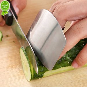 Köksverktyg Säker grönsaksskärning Handskydd Rostfritt stål Finger Protector Anti-Cut Finger Guard Kitchen Gadgets