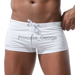 Mens Swimwear Swimsuit Boxer Briefs Swimming Short Mens Swim Shorts Sexy Swimwear Beach Wear Stretch Breathable Trunks Comfortable Men Pants x0625 x0625 x0625 x062