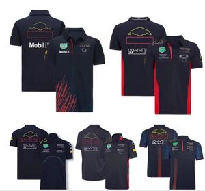 Polo da corsa F1 estiva nuova maglietta con risvolto personalizzazione dello stesso stile