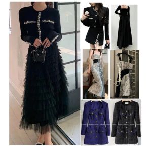 Women Two Piece Dress Elegant Business Dress Formal Blazer Skirt Suspender Dresses Mutli Models for Options