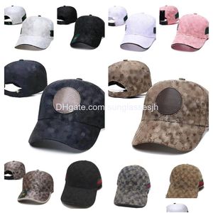 Bola Caps Designer Chapéu Snapbacks Chapéus Marca Esportes Ao Ar Livre Rua Algodão Bordado Baseball Football Forward Cap A Dhhoj