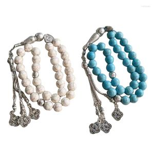 Link Bracciali Ciondolo Religioso Bracciale dell'amicizia Rosario Bracciale con perline Gioielli della fortuna