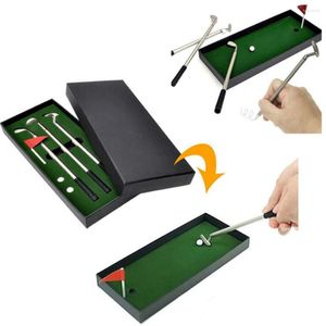 Set penna da golf da 0,7 mm impugnatura comoda forma del club firma scrittura fluente regalo per ufficio materiale scolastico a base d'acqua