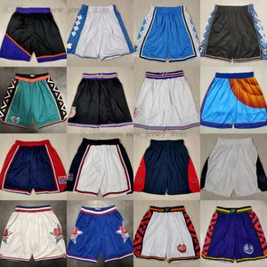 Shorts de basquete clássico retrô de malha Movie Tune Squad Looney Respirável Treinamento de ginástica Calça de praia All-Star Sweatpants Pant Sport Short North Carolina College Blue