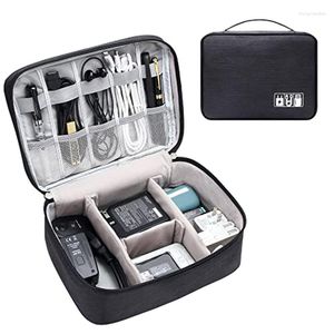 Сумки для хранения кабельная сумка дома ювелирные украшения цифровой электронный организатор Портативный USB -линейка данных зарядное устройство для зарядного устройства