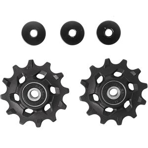 Desviadores de bicicleta mtb mountain bike polia roda plástico 12 t 11 velocidade kit de reparo do desviador traseiro para sram x01 xx1 gx nx x-sync 230621