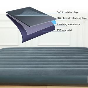 Mat Single Double Camping Air Bed Mat Inflatable Mattress Sleeping Couple MoistureProof Outdoor Hiking Tent Mat Home Air Bed