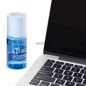 Spray de limpeza de tela de laptop 200 ml com pano de microfibra, agente de limpeza de tela suave para monitor de telefone de TV, tela de tablet e laptop