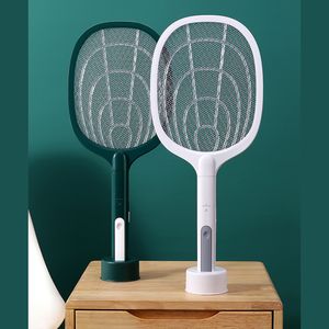 Outro assassino de mosquitos elétrico para jardim doméstico 3000V com lâmpada UV USB 1200MAH recarregável Zapper Bug Zapper Summer Fly Swatter Trap Home Bug Insect Racket 230625