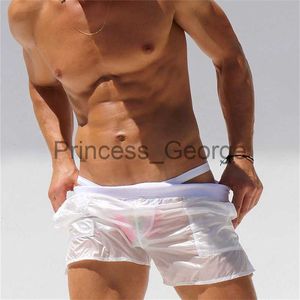 Men's Swimwear New Swimwear Transparent Shorts men swimsuit Sexy swimming trunks sunga hot mens swim briefs Beach mayo sungas de praia homens x0625