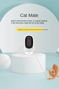 Toys New Automatic Laser Cater Catcher Intelligent Cat Toy HD Video Voice Infrared Laser InteractiveCat Toys Interactive Electric