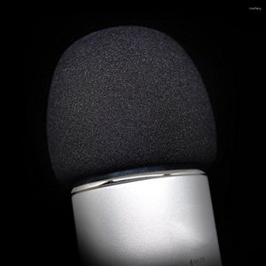 Microphones Replacement For Blue Pro Condensor Microphone Stretchy PU Sponge Cover Filter Windscreen