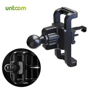 Untoom Car Air Vent Clip 17mm Base a sfera per supporto universale per telefono per auto Supporto per clip per presa d'aria per auto per sfiato a lama singola per auto