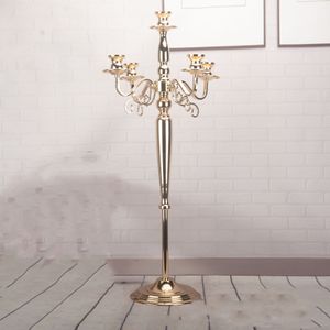 50 cm to 120cm )tall crystal candle holder/candlestick candelabra for wedding Flower Stand Centrepiece Wedding Centerpieces