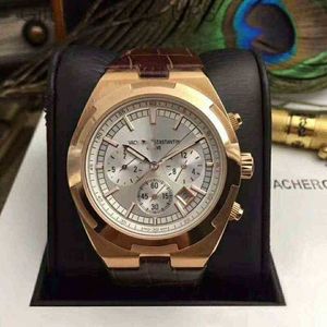 Vacherosn Superclone 5500V Constans Overeas Watch Designer Automatyczne mechaniczne przejrzyste męskie zegarek Wysokiej klasy Wszechstronny N9SG