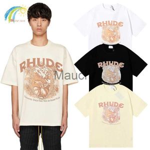 Camisetas Masculinas Tecido Pesado Alta Qualidade Estampado Herbáceo Tee Top Masculino Feminino Hip Hop Camiseta Oversized Bla Apricot Branco Tags J230625