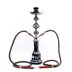 21inches pub applique Hookah Set Glass Metal multiplayer Acessórios completos Glass Shisha Beaker Fumar shisha Filtro de cigarro Arabian Oil Rigs Designer