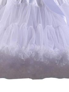 Spódnice kobiety Puffy Tiul Petticoat warstwowe plisowane Tutu Short Princess Ballet Dance Pettispyrt Cosplay Cosplay (jasnozielony