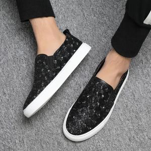 New Fashion Stylish Real Leather Shoes For Men Spring Summer Flats Loafers Handmade Slip On Casual Sneakers Shoes