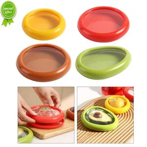 New Fruit Vegetable Fresh-keeping Cover Avocado Food Storage Box Fruit Preservation Seal Cover Kitchen Tools Kitchen Accessories