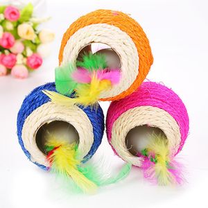 Cat Toys Cat Toys Natural Sisal Ball Cat Catch Compling Post