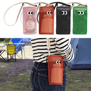 Storage Bags Water Bottle Carrier With Strap Jugs Sleeve Big Eye Holder Polyester Indoor