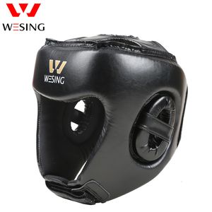 Protective Gear Wesing Boxing Head Guard Sanda Headgear Kickboxing Sparring Helmet Fighting Head Protector 230621