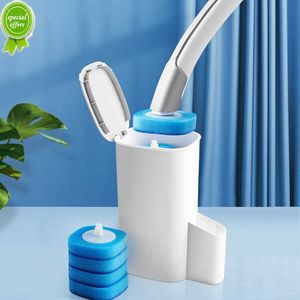 Easy-Clean Disposable Toilet Brush Set - Effortless, Hygienic No-Touch Bathroom Cleaning Solution