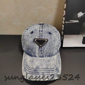 Luxurys Desingers Baseball Mens Cap Woman Letters Trendy Sun Shade Protection Print Hatsladies Ponytail Baseball Hat broderad tvättad solskyddsmedel cowboy