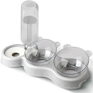 Tigelas para gatos Alimentadores Tigela para ração para gatos Alimentador para animais de estimação Alimentador automático Dispensador de água Recipiente para ração para animais de estimação Suporte elevado para beber Tigela para animais de estimação Bebedor para animais de estimação 230625