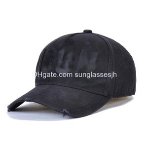 Cappellini da baseball Adt Snapbacks Cappelli da basket Tutti i team Designer Cappello casual aderente regolabile Lettera ricamata Rosso Nero Maglia di cotone Dhusa