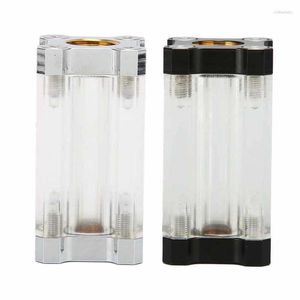 Computer Coolings Water Cooling System Filter 40 Mesh Single Sided G1/4 Thread Brass Acrylic Liquid