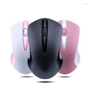 MICE Office Game Wireless Mouse 1200 DPI Computer USB Optical 2.4G Mottagare Ergonomi Lämplig för bärbar dator