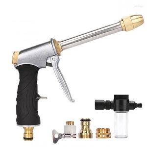 Watering Equipments High Quality Garden Water Gun Lawn Sprinkler Irrigation Tools Ajustable Hose Nozzles Pressure Car Wash Spray Guns