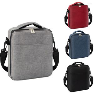 Storage Bags Portable Insulated Lunch Bag Resuable Thermal Cooler Bento Box Office Work School Outdoor Camping Travel