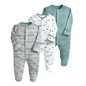 Macacão recém-nascido IYEAL conjunto de roupas para bebês meninos e meninas 100% algodão macacão infantil outono outono fantasia para casa L230625