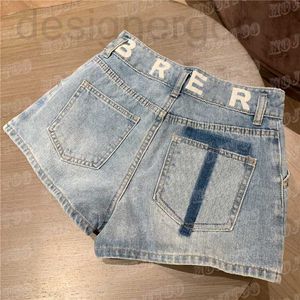 Frauen Plus Größe Hosen Designer Brief Gedruckt Frauen Denim Shorts Mode Designer Sexy Mini Kurze Mädchen High Street Jeans Hose 3REM