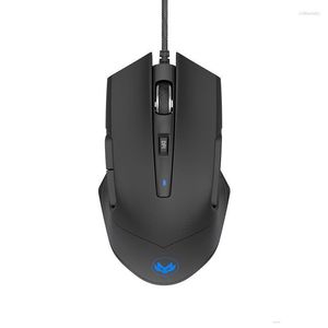 Mouse Firefox Mute Wired Mouse Notebook Desktop Macro Programmazione meccanica CF Pollo E-sport Game