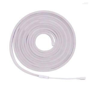 Şeritler RGB LED Strip 12V Su Geçirmez 3535 96LED/M ŞERE NEON IŞIK IP67 Beyaz/Sıcak Beyaz Kırmızı Yeşil Mavi Pembe Sarı Bant