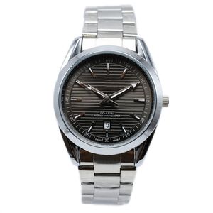 Erkekler İzle Business Casual Quartz Saat Relogio Maskulino Askeri Tasarım Spor Tarzı Çelik Band Erkekler Saat Montre Homme