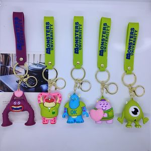 Cartoon Monster University Dollキーチェーンペンダントバッグカーキーチェーン