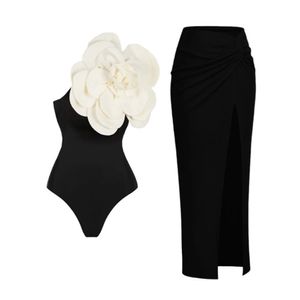 Damen-Bademode, weiblich, Retro-Badeanzug, Urlaub, Strandmode, schwarze asymmetrische Bademode, Designer-Badeanzug, Cover-Up, Sommer-Surfbekleidung 230621