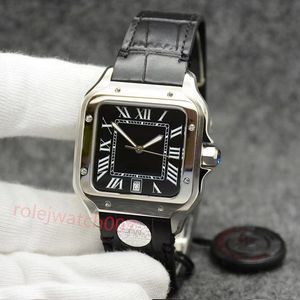 Designer Watches Mens Luxury Watch Automatic Mechanical Rostly Steel Style Wine Barrel Case Coffee Country Classic Movement Armwatch Montre Luxe Tank Watch